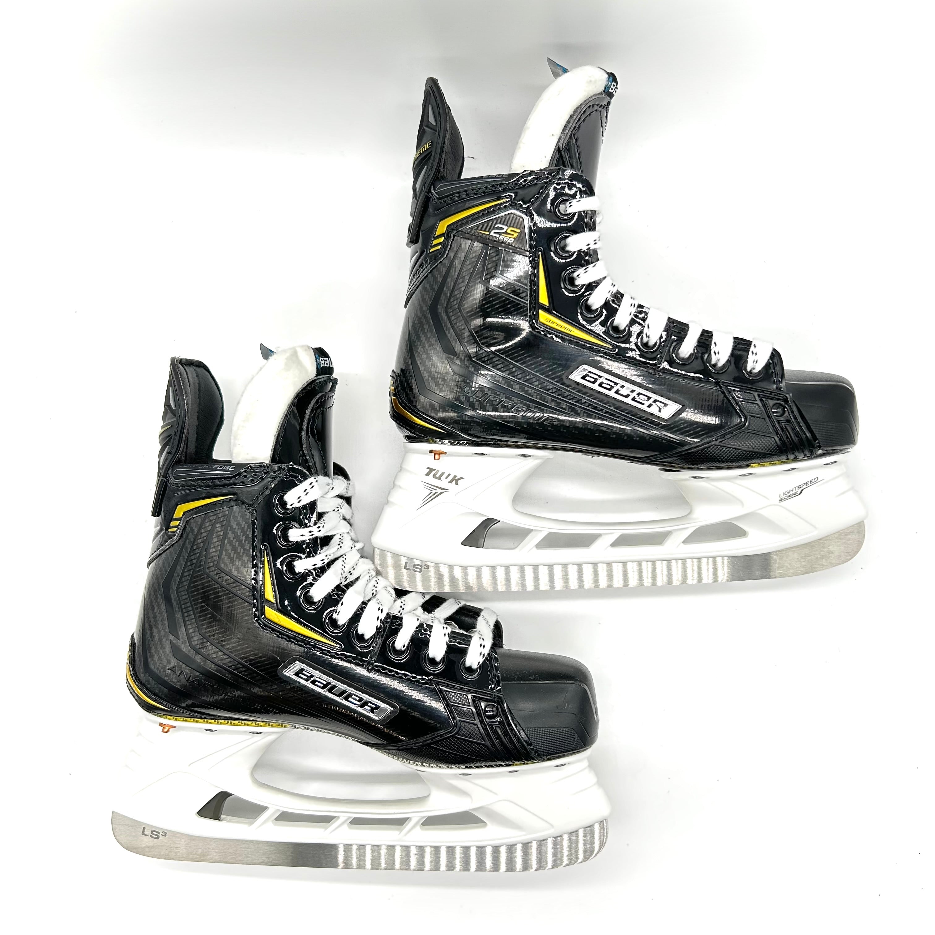 Bauer Supreme 2S Pro - Patins de hockey Pro Stock - Taille 4.5E